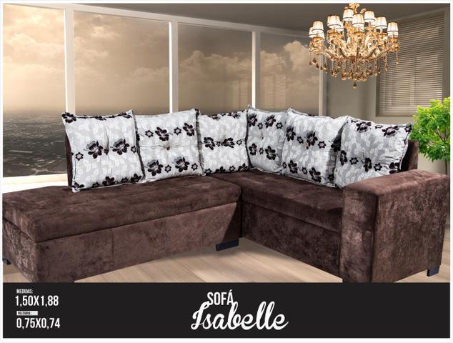 Sofá de canto, modelo Isabelle direto da Fábrica!