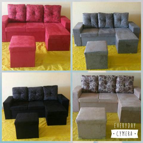 Sofa luxo 3 lugares