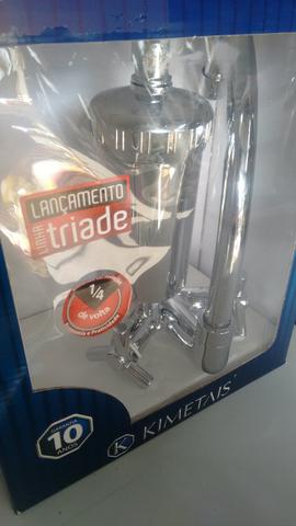 Torneira de filtro kimetais 1/4 de volta 10 anos garantia