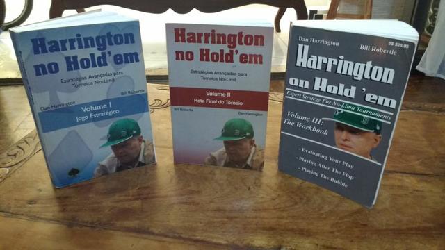 Trilogia de livros de poker Dan Harrington