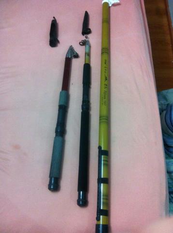 Varas de pesca