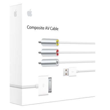 Cabo AV Composto da Apple -Original Apple