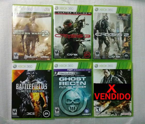 Call of Duty MW2,Crysis Todos Originais.
