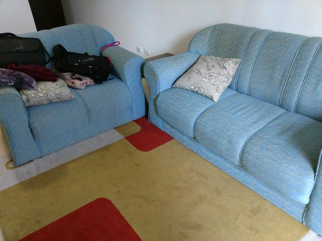 Conjunto de sofas em perfeitas condições
