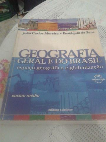 Excelente livro de Geografia de João Carlos Moreira e