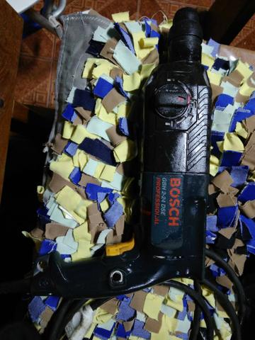 Furadeira martelete bosch plus engate rápido