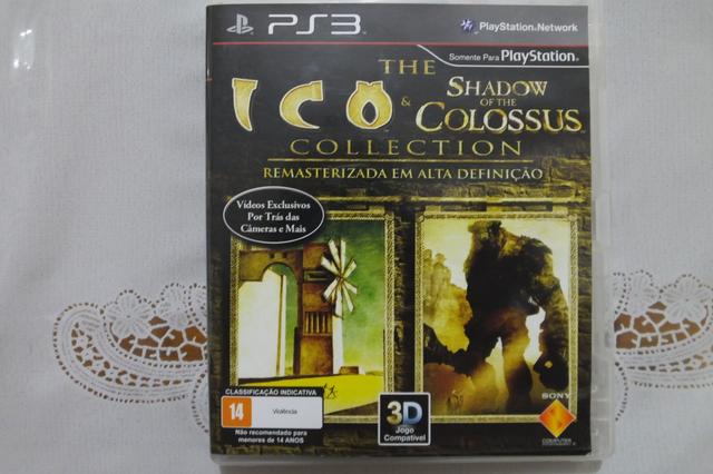 ICO and The Shadow of the Colossus - PS3 - estado de novo