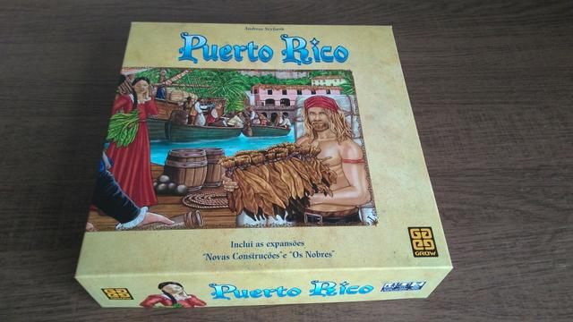 Jogo Puerto Rico com expansões - Board Game