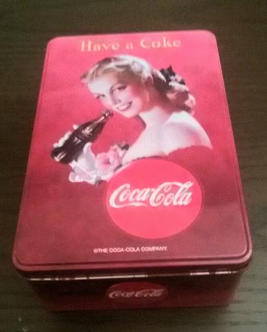 Lata decorativa da Coca Cola vintage