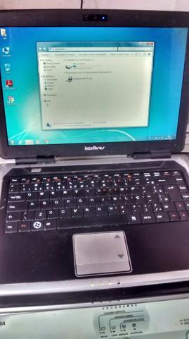 Notebook intelbras com 2 gb de memoria 160 gb de hd