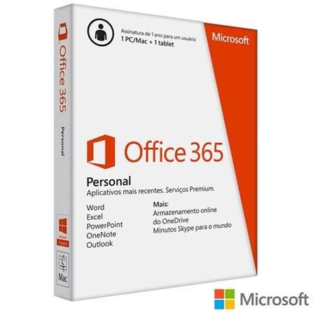 Office 365 Personal - Licença Anual 1 PC + 1 Tablet -