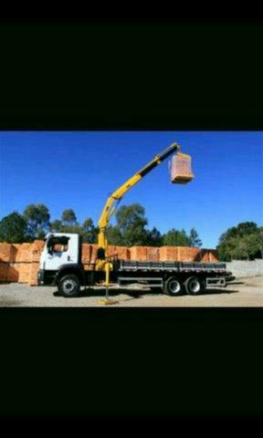 Sem problemas na hora de construir, tijolos paletizado