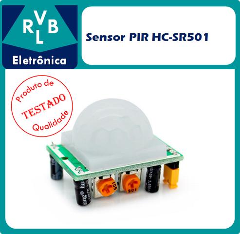 Sensor Presença/movimento Infravermelho Pir Hc-sr501