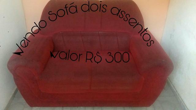 Sofa vermelho