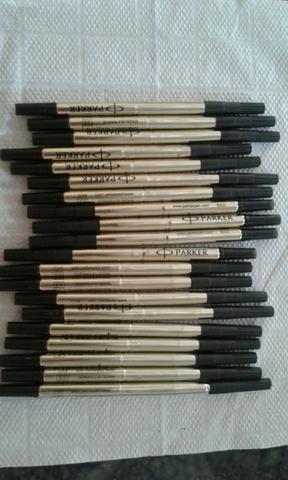 20 refil de caneta Parker rollerball