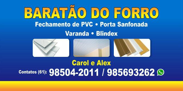 Baratao do forro PVC