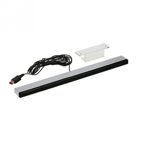 Barra Sensor Com Fio Nintendo Wii Sensor Bar C/suporte -