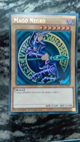 Carta yugioh mago negro