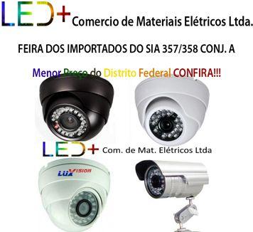 Câmera Dome Canhão Infravermelho Segurança CFTV spot