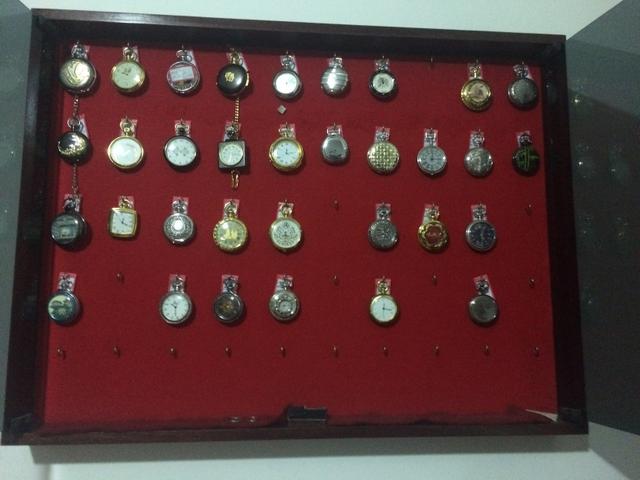Coleção de relógios históricos