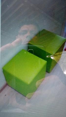 Conjunto de 02 pufts. Centro _ Niteroi