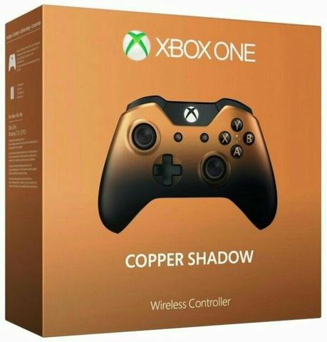 Controle Xbox One Copper Shadow Original Microsoft Lacrado