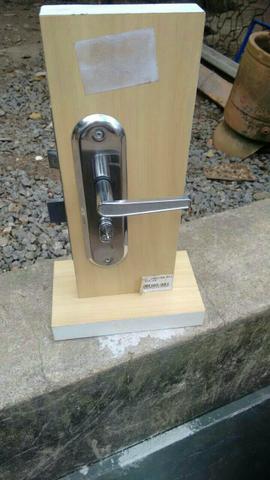 Fechadura nova para banheiro chave fixa