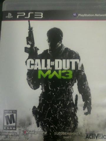 Jogo ps3 Call of Duty MW3