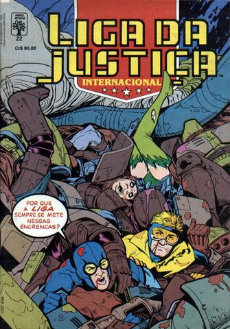 Liga da Justiça 22 de Keith Giffen J.M. DeMatteis e Kevin
