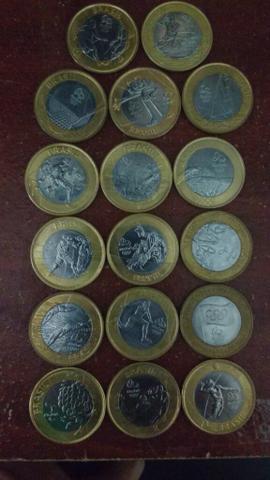 Moedas comemorativas das olimpíadas