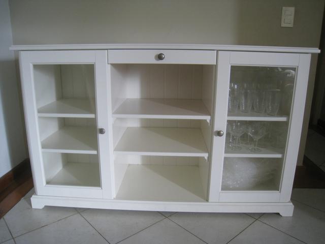 Rack/Aparador branco Ikea