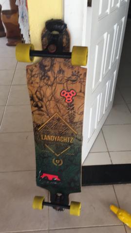 Skate longboard top