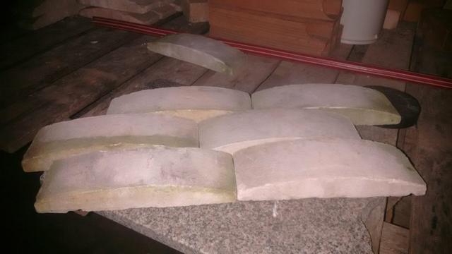 Tramelas tijolinhos para decoração $0,40