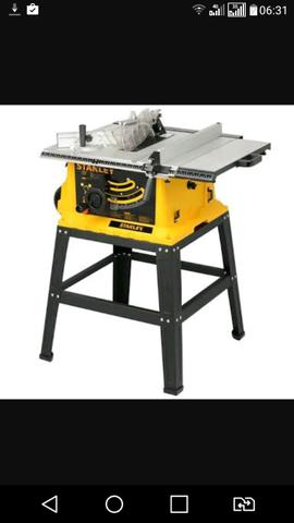 Vendo serra de bancada Stanley usada conservada
