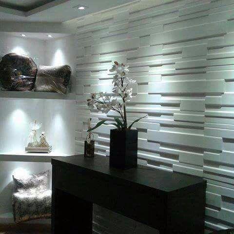 3d, placa 3d, revestimento 3d, gesso