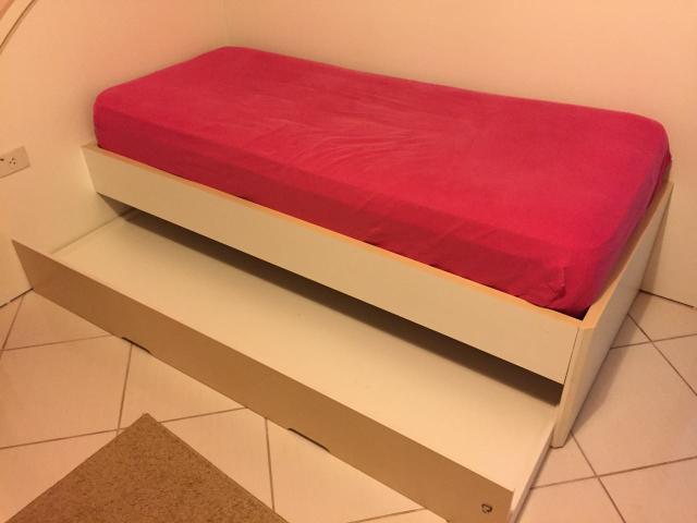 Cama com cama auxiliar - Bicama