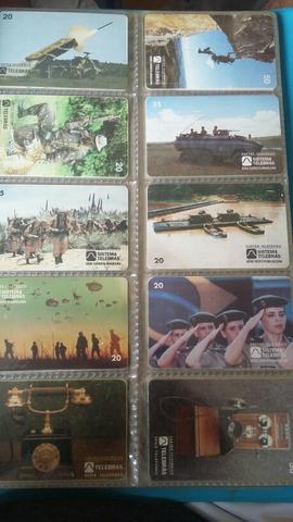 Coleção de cartão telefonico