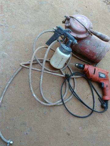Compressor e Furadeira