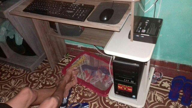 Computador completo hd 500 e 2 giga de memória