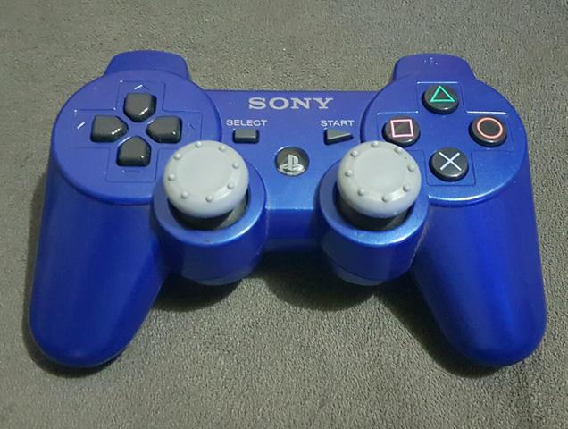 Controle joystick manete azul ps3 playstation 3 original