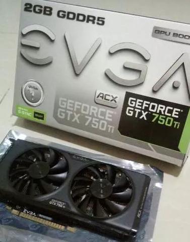 Evga GeForce GTX 750 Ti c/ Evga Acx Cooling Usada