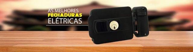 Fechadura eletrônica para portão social