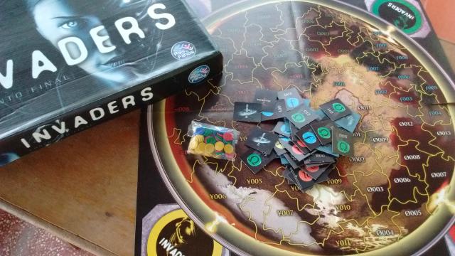 Jogo de tabuleiro Invaders. Novo!!!!!