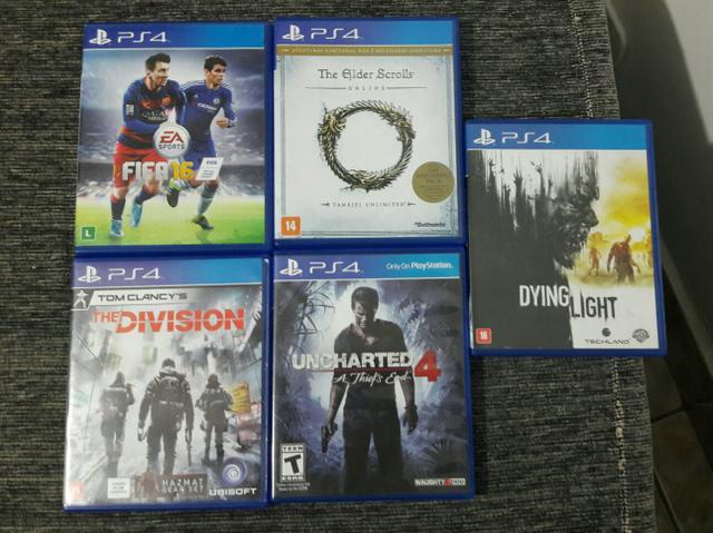 Jogos de Ps4 originais.