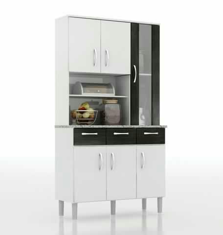 Kit San Marino - Cozinha Compacta Ronipa 6 Portas