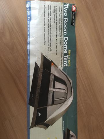 Kit camping usado uma única vez"