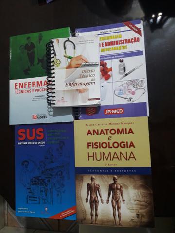 Kit livros de enfermagem