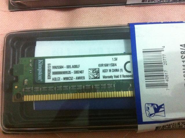 Memoria Ddr3 4gb  Mhz Pc Kingston Kvr16n11s8/4