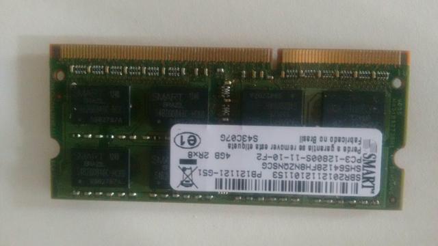Memória de 4gb DDR3 para notebook