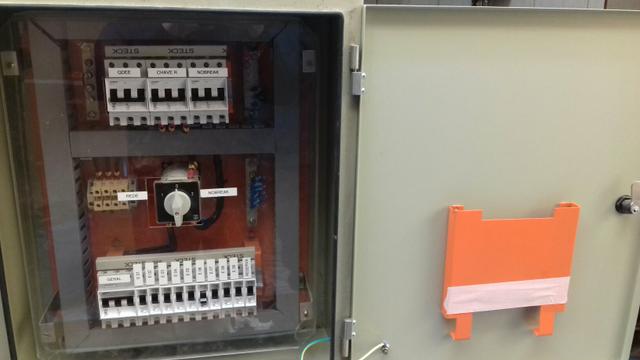 Painel de comando nobreak, completo só instalar